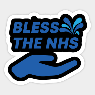 Bless The NHS Sticker